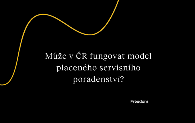 Může v ČR fungovat model  placeného finančního poradenství?